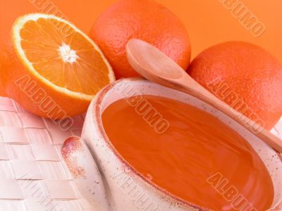 orange jelly
