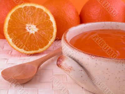 orange jelly