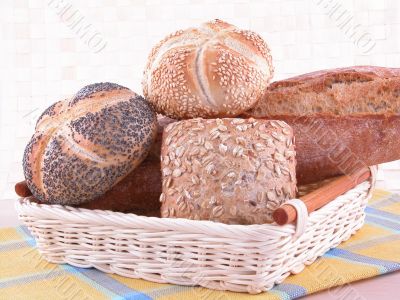 fresh rolls - ready for breakfast