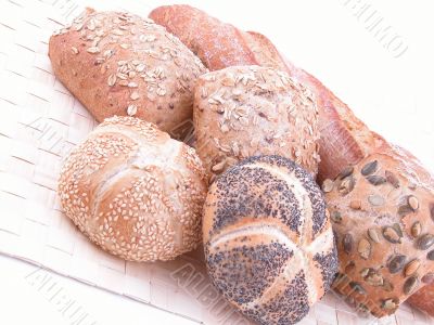 fresh rolls - ready for breakfast