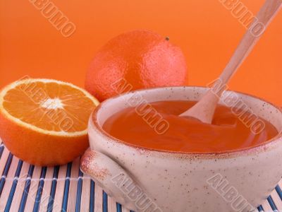 orange jelly