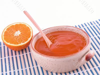orange jelly