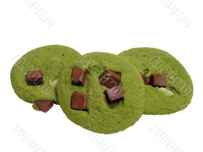 Green biscuits