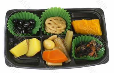 Japanese vegetables casserolle