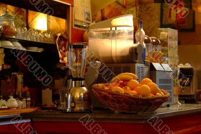 an der cafe bar | at the coffee bar