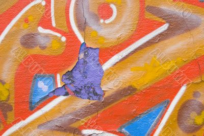 abstract graffiti