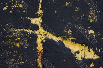 old rusted wall