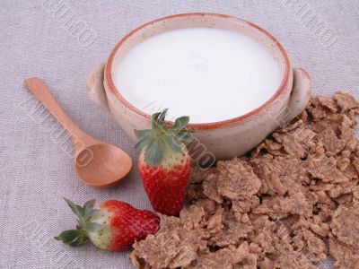 light breakfast
