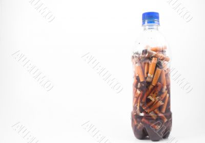 cigarette butts
