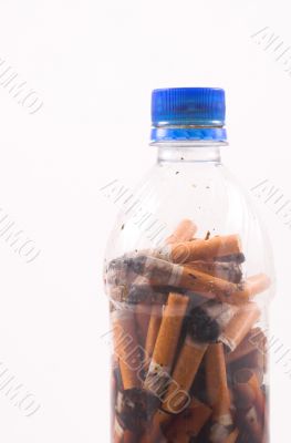 cigarette butts