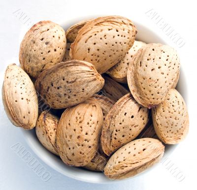 Nuts of almonds