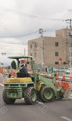 Road work
