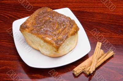 Roll of cinnamon 1