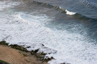 Shoreline in the caribbean