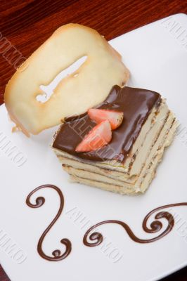 Music dessert vertical
