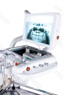 X-ray of teeth