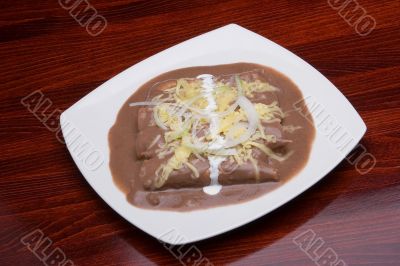 Beans tacos