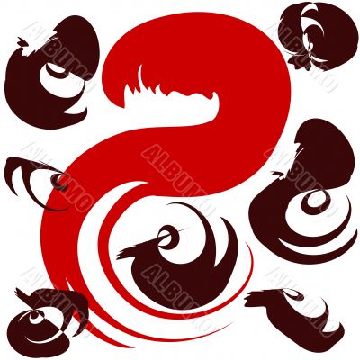 Abstract hair styles