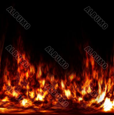 Abstract fire