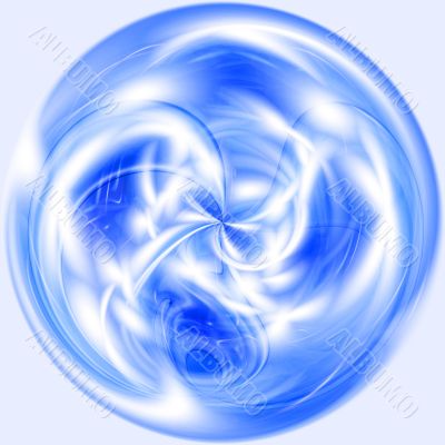 Blue abstract background
