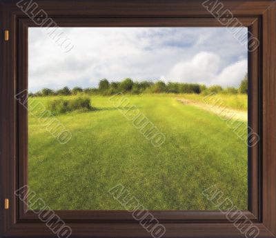 Window in a nature