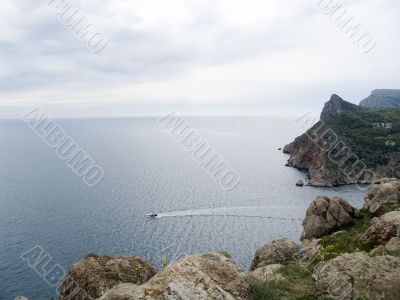 Boat in the sea