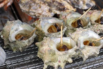 Oyster shells -Kaki