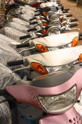 Scooters row