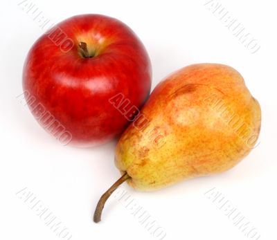 Apple and pear