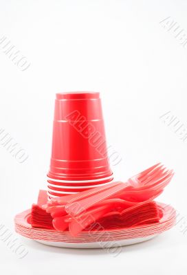 plastic dinnerware