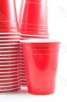 plastic drinking cup
