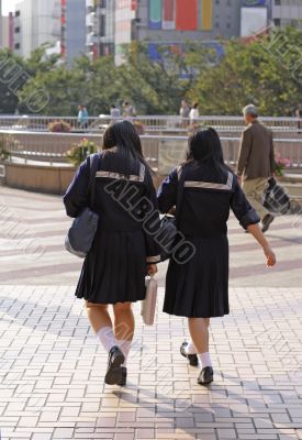 Japanese schoolgirls