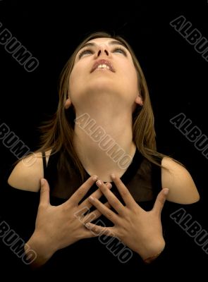 Beautiful woman portarit