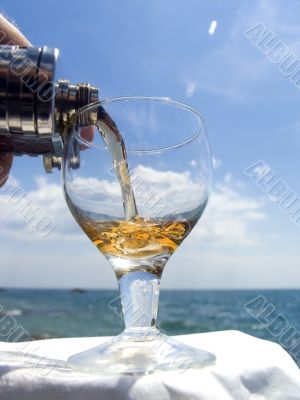 Wine and the sea