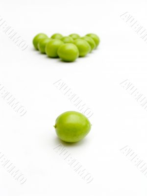 Game in fruit billiards