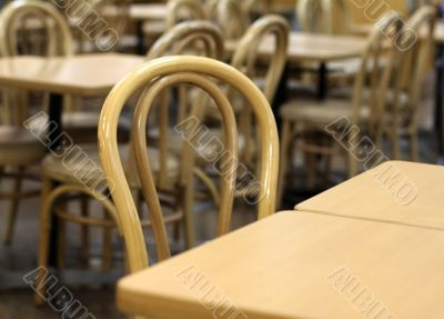 Abstract dinning room