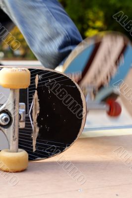 Skateboard abstract