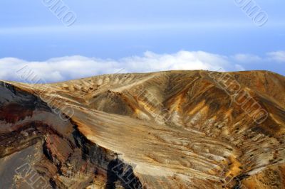 Volcanic relief