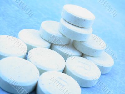 close-ups of pills