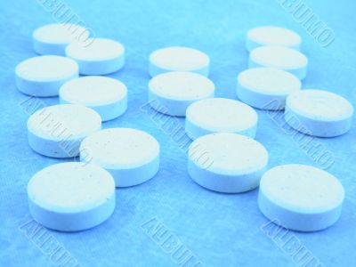 close-ups of pills