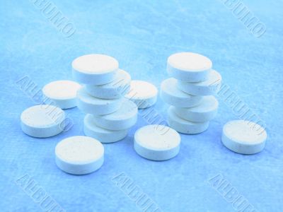 close-ups of pills