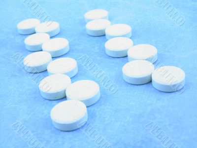 close-ups of pills