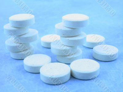 close-ups of pills