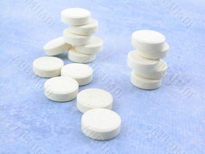 close-ups of pills