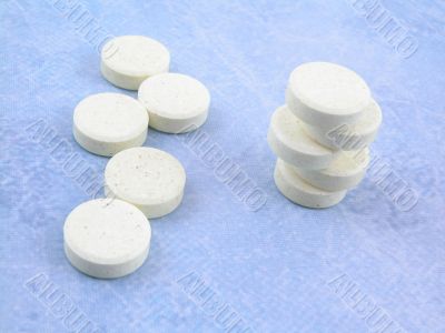 close-ups of pills