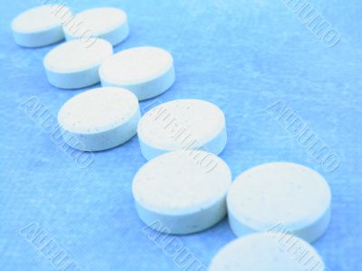 close-ups of pills