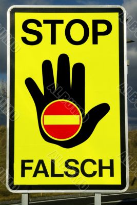 traffic sign