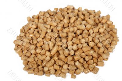 briquettes and granulated firewood