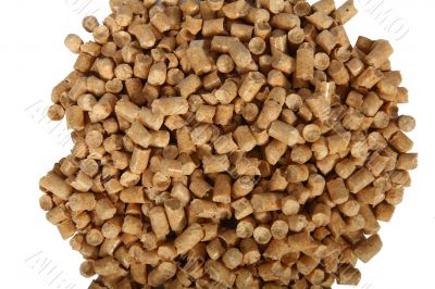 briquettes and granulated firewood