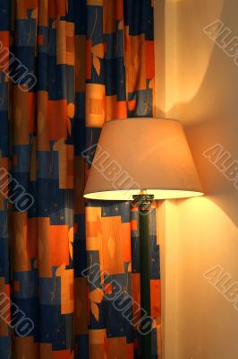 lamp and  room interior